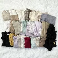 【子供服】 まとめ売り 女の子 120 長袖 半袖 春夏 秋冬 おしゃれ