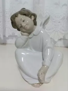 リヤドロ LLADRO 陶器人形 僕の夢 赤ちゃん baby boy 箱おまけ - メルカリ