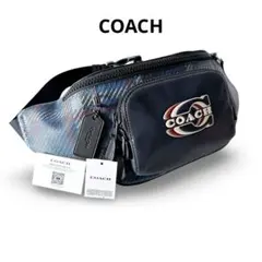 COACH コーチトラック ベルトバッグ ボディバッグ レザー 日本未発売