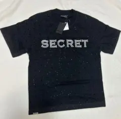 SECRET ラインストーン Tシャツ ブラック S 入手困難 - メルカリ