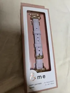 AppleWatch バンド 41 40 38mm &me リボン　515