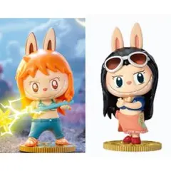新品 ONE PIECE x LABUBU フィギュアpopmart　2個セット
