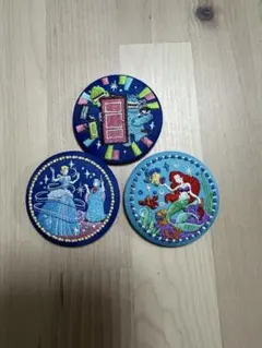 ディズニー刺繍缶バッチ