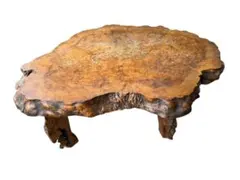 ryushu　新品 机　テーブル　サイドテーブル　天然木　玉杢　瘤 main-q1c16.jpg