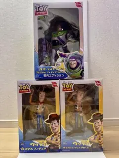 バズ・ライトイヤー &ウッディプレミアムフィギュア & Ver.2 3体セット