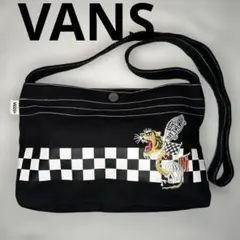 VANS ショルダーバッグ チェッカーフラッグ 刺繍 タイガーのサムネイル