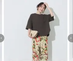 ボーダー　coca五分袖ビッグtシャツМサイズ