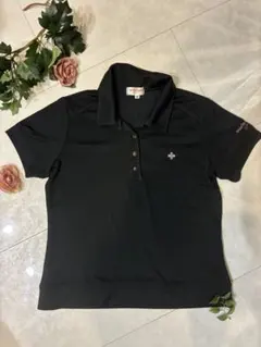 marie claire sport ポロシャツ ブラック L - メルカリ