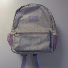 子供薄紫の小型リュック