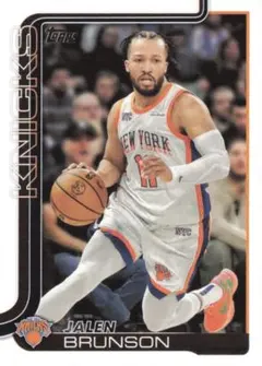 【983】Knicks Jalen Brunson Topps Flagship