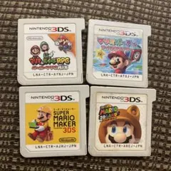 マリオシリーズ ゲームソフト 4本セット動作確認済み