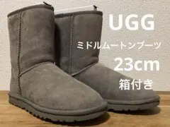 UGG AUSTRALIA ムートンブーツ グレーのサムネイル