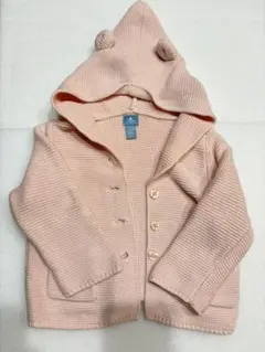 【baby GAP】くまさんカーディガン80