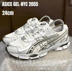 24cm ASICS GEL-NYC 2055 Y2K メタリック ゴープコア