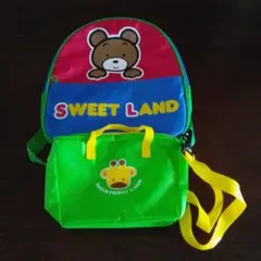 クマデザイン SWEET LAND リュック、ポシェット