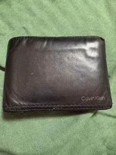Calvin Klein 黒 二つ折り財布のサムネイル