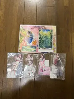 なつめさんち 金箔サイン入りキャンバス(げんさんさやさん2枚セット 
