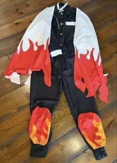 煉獄杏寿郎コスプレ衣装 鬼滅の刃　マント　ハロウィン仮装　M-L