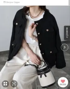 ノーカラージャケット