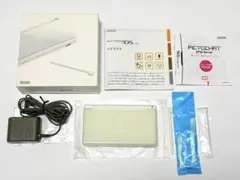 ジャンク ニンテンドーDS Lite クリスタルホワイト 本体・箱・説明書