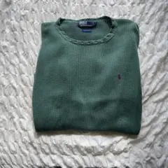 グリーンニット POLO Ralph Lauren ポロ ラルフローレンのサムネイル