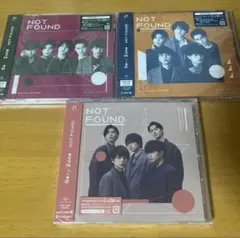 SexyZone NOT FOUND まとめ売り
