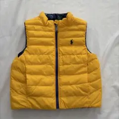 ポロ　ラルフローレンのリバーシブルダウンベスト　90cm