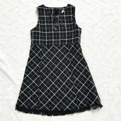 【KUMIKYOKU】120cm ノースリーブ ミニワンピース