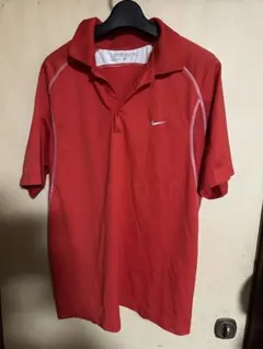 ナイキ　ゴルフ　NIKE golf ドライフィット素材　ポロシャツ　サイズL