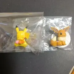ポケモン ピカチュウ イーブイ フィギュア キーホルダー 4体セット