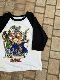 【90s】遊戯王 初期 raglan sleeve t-shirt