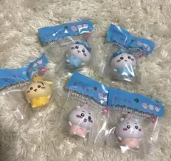 新品未開封　ちいかわ ソフビインテリアマスコット　5点セット