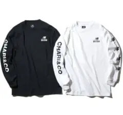 New Balance CHARI&CO 長袖カットソー ネイビー　美品Lのサムネイル