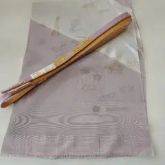 おしゃれな高級正絹手組帯締めと正絹かわいい帯揚げセット在庫処分品0396