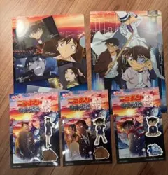 【非売品】名探偵コナン 100万ドルの五稜星　ファイル　ステッカー　セブンコラボ