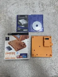 ニンテンドーゲームキューブ　ゲームボーイプレイヤー　オレンジ
