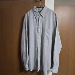 LANDS' END 90s ボタンダウンシャツ 香港製 チェック柄