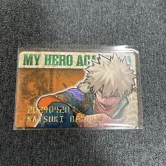 ヒロアカ 爆豪勝己 バースデイコレクションカード