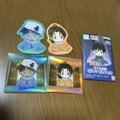 名探偵コナン　ちぢませ隊ステッカーコレクション　 平次　和葉