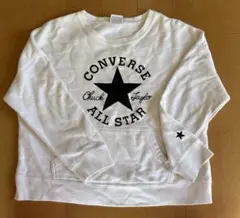 CONVERSE クルーネック スウェット ホワイト