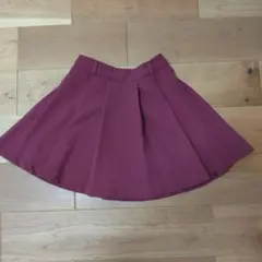 INGNI イング キュロットスカート M 赤色 スカパン