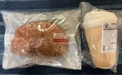 Happyくじ セブンイレブン ぬいぐるみチャーム パンポーチセットのサムネイル