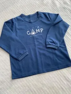 春　スプリング　CAMP MY OUTDOOR LIFE 長袖カットソー 120