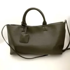1度のみ●¥19,800 SLOBE/レザートートバッグのサムネイル