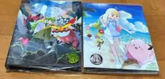 ポケモンカード　ファイルセット　リーリエ　エヌ　N(ファイルとコインのみ)