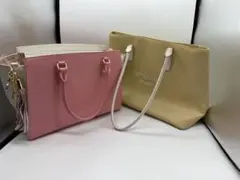 ♣︎ サマンサタバサ バッグ2点セット トートバッグのサムネイル