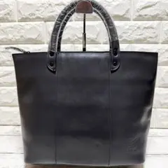 HARVEST LABELトートバッグ ネイビー ビジネス