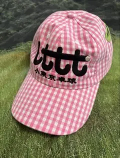 LTTT ASICS 小東京卓球 CAP ピンク ストライプ - メルカリ