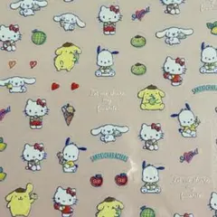 サンリオキャラクターズ 3Dネイルシール 立体 ぷっくり 5D 可愛い サンリオ