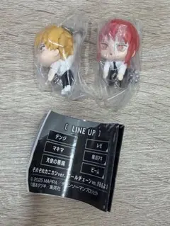 チェンソーマン つまんでつなげてマスコット マキマ　デンジ　ガチャガチャ
